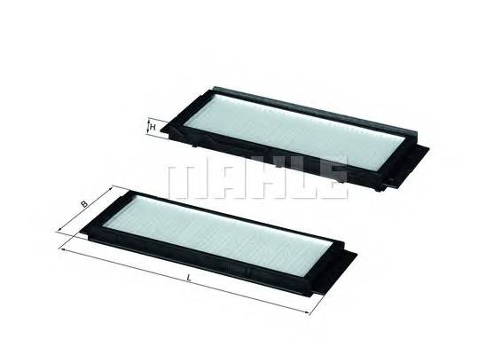 KNECHT LA 501/S Фильтр, воздух во внутренно