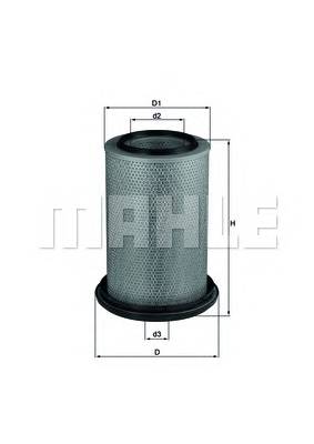 KNECHT LX 229 Воздушный фильтр KNECHT LX 229 Воздушный фильтр