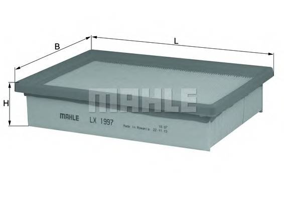 KNECHT LX 1997 Воздушный фильтр KNECHT LX 1997 Воздушный фильтр