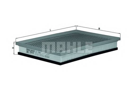 KNECHT LX 1794 Воздушный фильтр