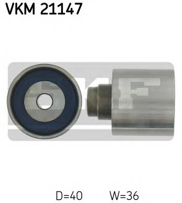 SKF VKM 21147 Паразитный / Ведущий ролик, 