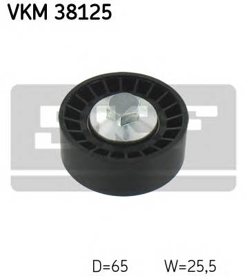 SKF VKM 38125 Паразитный / ведущий ролик, 