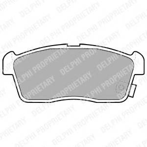 DELPHI LP1442 Комплект тормозных колодок... DELPHI LP1442 Комплект тормозных колодок...