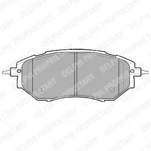 DELPHI LP1941 Комплект тормозных колодок... DELPHI LP1941 Комплект тормозных колодок...