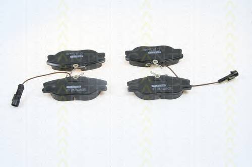 TRISCAN 8110 12001 Комплект тормозных колодок... TRISCAN 8110 12001 Комплект тормозных колодок...