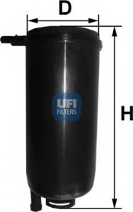 UFI 31.071.00 Паливний фільтр UFI 31.071.00 Паливний фільтр