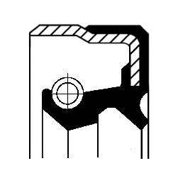 CORTECO 01026325B Уплотняющее кольцо, диффер... CORTECO 01026325B Уплотняющее кольцо, диффер...