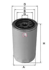 SOFIMA S 3248 DR Масляний фільтр SOFIMA S 3248 DR Масляний фільтр