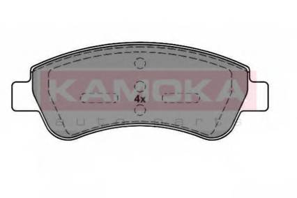 KAMOKA JQ1012798 Комплект тормозных колодок