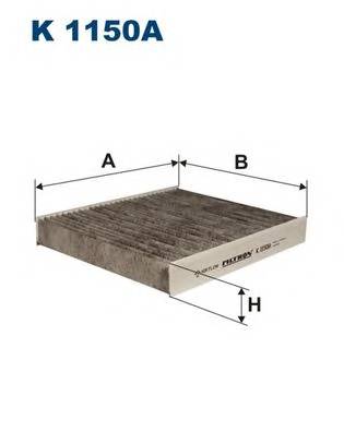 FILTRON K1150A Фильтр, воздух во внутренно