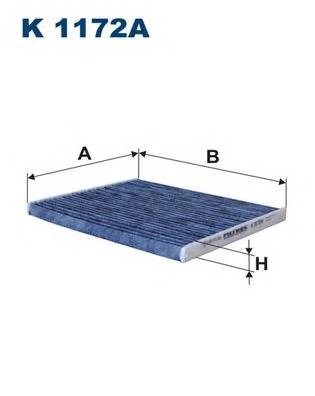 FILTRON K1172A Фильтр, воздух во внутренно