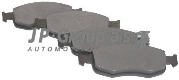 JP GROUP 1563600310 Комплект тормозных колодок