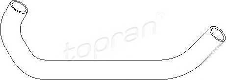 TOPRAN 103 381 Шланг радиатора TOPRAN 103 381 Шланг радиатора