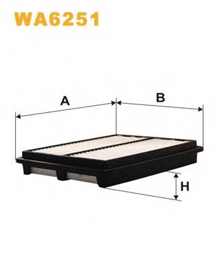 WIX FILTERS WA6251 Воздушный фильтр