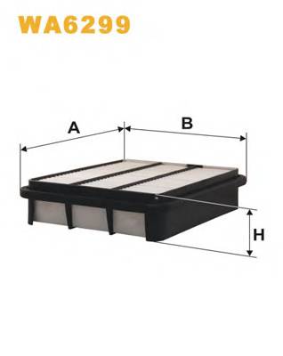 WIX FILTERS WA6299 Воздушный фильтр WIX FILTERS WA6299 Воздушный фильтр