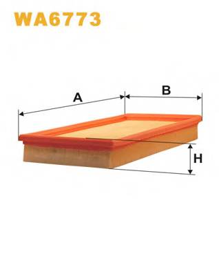 WIX FILTERS WA6773 Повітряний фільтр WIX FILTERS WA6773 Повітряний фільтр