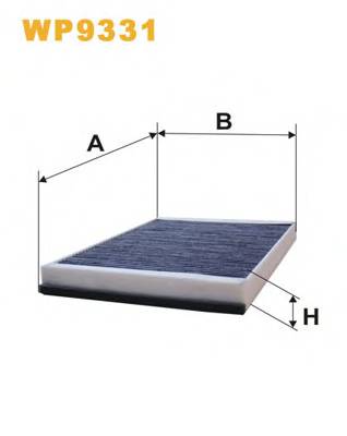 WIX FILTERS WP9331 Фільтр, повітря у внутрішнь...