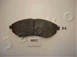 JAPKO 50W07 Комплект гальмівних колодо... JAPKO 50W07 Комплект гальмівних колодо...