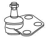 FRAP 3541 Несущий / направляющий шарн...