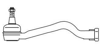 FRAP 3706 Наконечник поперечной руле