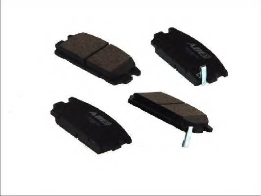 ABE C20506ABE Комплект тормозных колодок