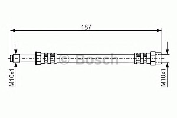 BOSCH 1 987 476 715 Тормозной шланг