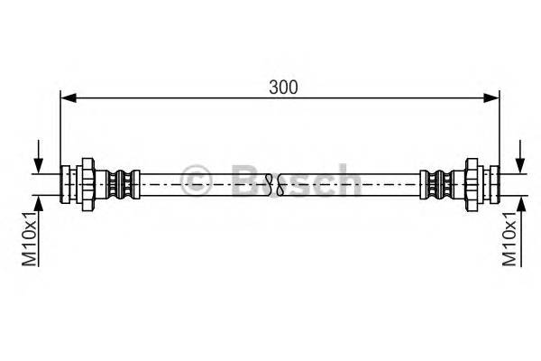 BOSCH 1 987 481 195 Тормозной шланг BOSCH 1 987 481 195 Тормозной шланг