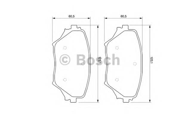BOSCH 0 986 424 719 Комплект тормозных колодок... BOSCH 0 986 424 719 Комплект тормозных колодок...