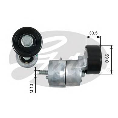 GATES T39071 Натяжной ролик, поликлинов