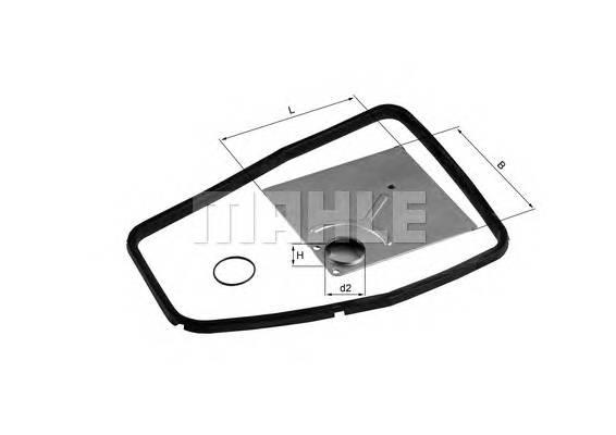 KNECHT HX 88D Гидрофильтр, автоматическа