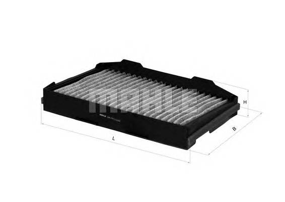 KNECHT LAK 255 Фильтр, воздух во внутренно