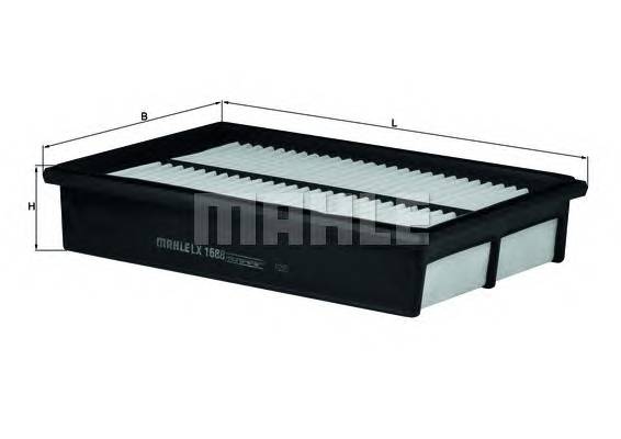 KNECHT LX 1688 Повітряний фільтр KNECHT LX 1688 Повітряний фільтр