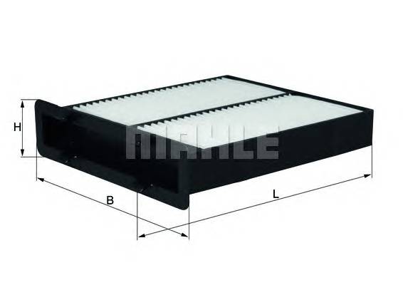 KNECHT LA 682 Фільтр, повітря у внутрішнь...