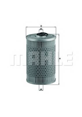 KNECHT KX 36D Паливний фільтр KNECHT KX 36D Паливний фільтр