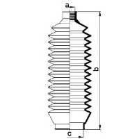 SPIDAN 83863 Пыльник, рулевое управлени