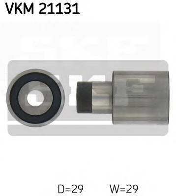 SKF VKM 21131 Паразитный / Ведущий ролик, 
