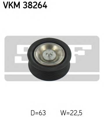 SKF VKM 38264 Паразитный / ведущий ролик, 