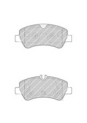 FERODO FVR4398 Комплект гальмівних колодо... FERODO FVR4398 Комплект гальмівних колодо...