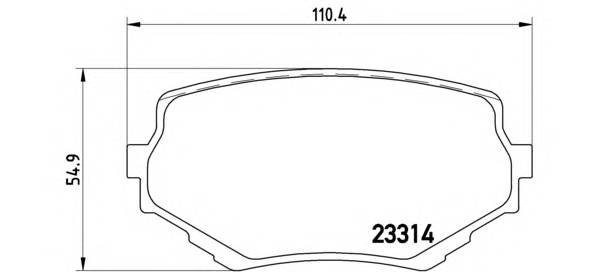 BREMBO P 79 009 Комплект тормозных колодок... BREMBO P 79 009 Комплект тормозных колодок...