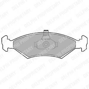 DELPHI LP1604 Комплект тормозных колодок... DELPHI LP1604 Комплект тормозных колодок...
