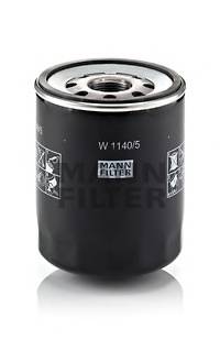 MANN-FILTER W 1140/5 Масляный фильтр