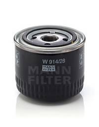 MANN-FILTER W 914/28 Масляный фильтр MANN-FILTER W 914/28 Масляный фильтр