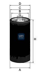 UFI 23.292.00 Масляний фільтр UFI 23.292.00 Масляний фільтр