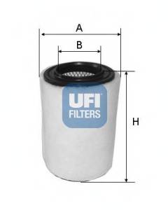 UFI 2762900 Повітряний фільтр UFI 2762900 Повітряний фільтр