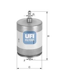 UFI 31.817.00 Топливный фильтр UFI 31.817.00 Топливный фильтр