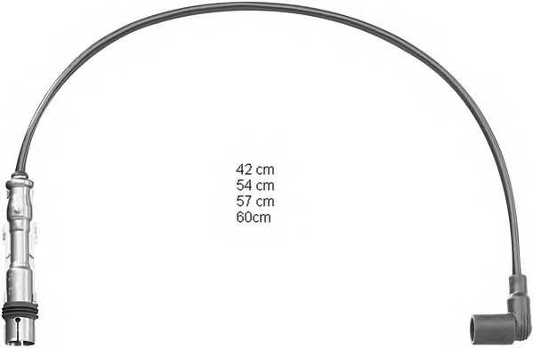 BERU ZEF1629 Комплект проводов зажигани