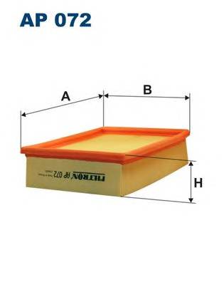 FILTRON AP072 Воздушный фильтр FILTRON AP072 Воздушный фильтр