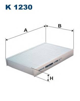FILTRON K1230 Фильтр, воздух во внутренно... FILTRON K1230 Фильтр, воздух во внутренно...