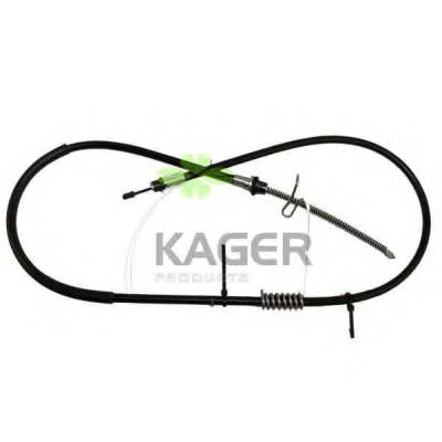 KAGER 19-1995 Трос, стоянкова гальмівна с... KAGER 19-1995 Трос, стоянкова гальмівна с...