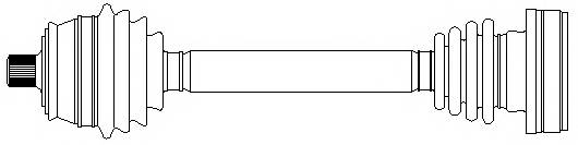 CIFAM 655-200 Приводной вал
